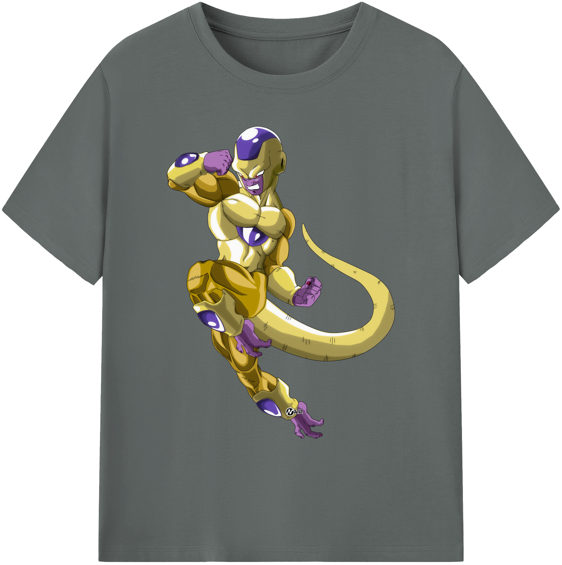 （画像用） ドラゴンボール フリーザ DRAGON BALL Frieza 綿100％ メンズ半袖Tシャツ｜肌触りやわらか＆通気性